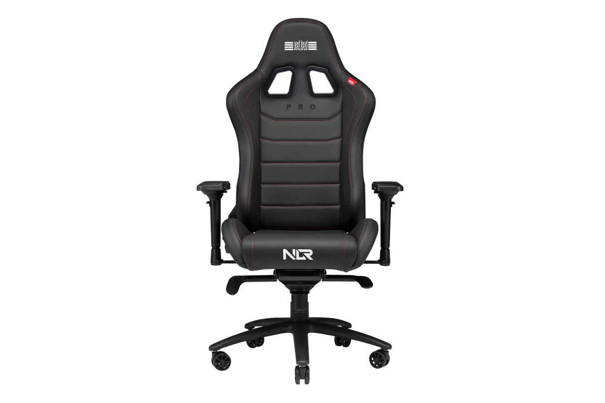 Next Level Racing - Pro Gaming Chair - Black Leather Edition