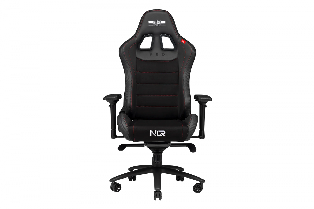 Next Level Racing - Pro Gaming Chair - Black Leather & Suede Edition