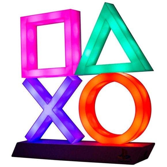 Playstation Gaming Lamp Icons XL Multicolor Paladone