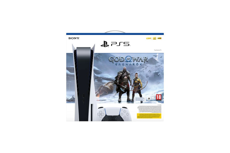 PlayStation5 Console Standard Edition 825 GB - God of War Ragnarök Bundle Sony