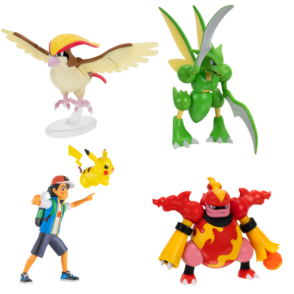 Jazwares Pokémon Figuur Battle Feature - Quaquaval Jazwares Pokémon Figuur Battle Feature - Quaquaval