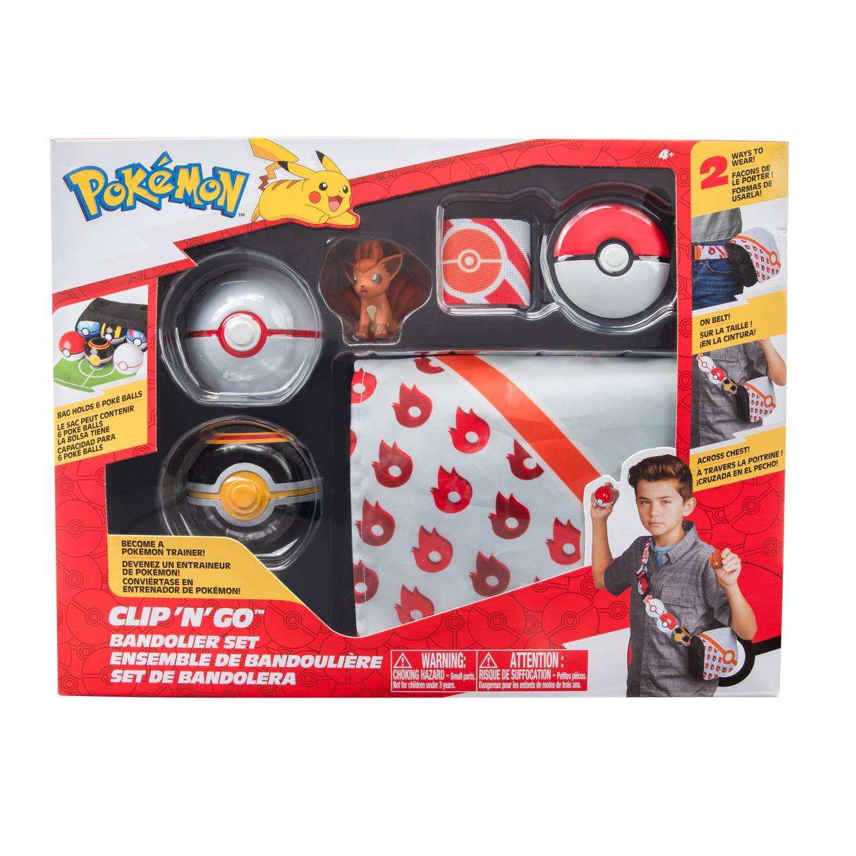 Pokémon - Clip N Go - Bandolier Set - Yulpix (PKW0028_3)