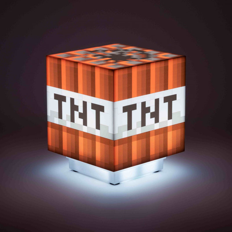 Minecraft TNT lampe med lyd Paladone