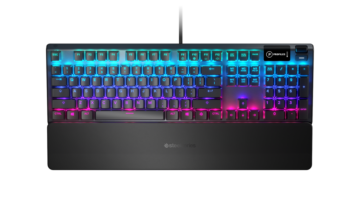 Steelseries - Apex 5 Hybrid Mechanical Gaming Keyboard - Nordic Layout Steelseries