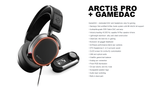 Steelseries - Arctis Pro + GameDAC Gaming headset - sort Steelseries