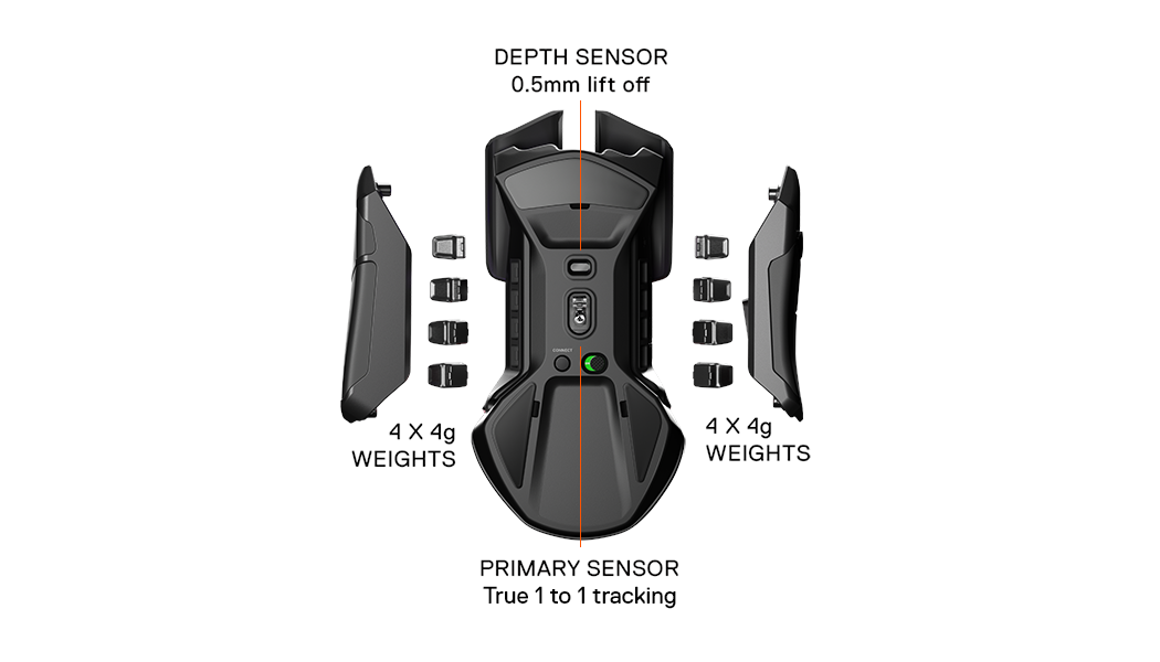 Steelseries - Rival 650 Trådløs Gaming Mus Steelseries