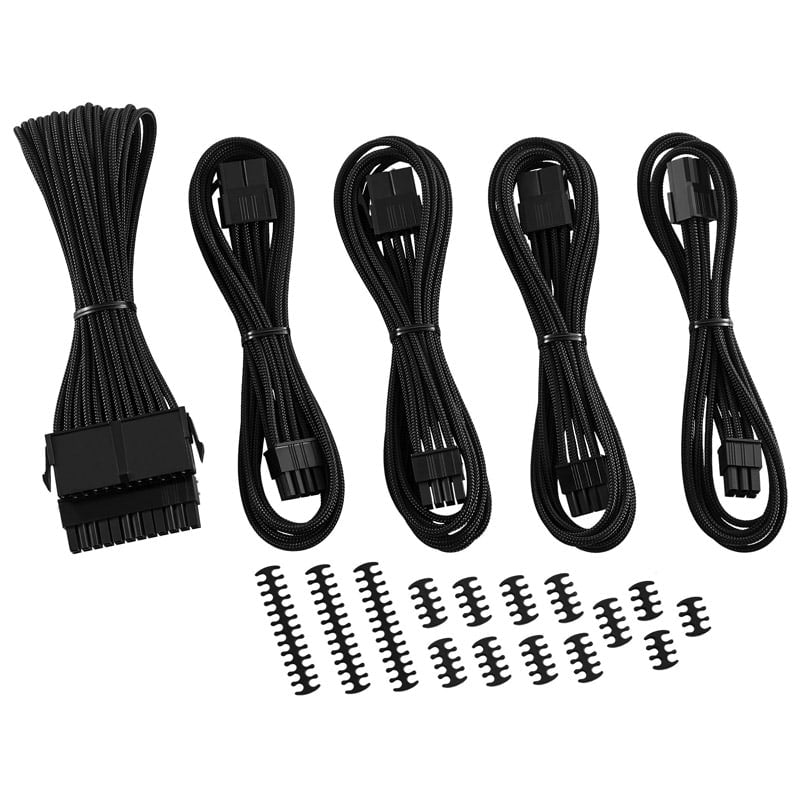 CableMod Classic ModMesh Cable Extension Kit - 8+6 Series - black CableMod