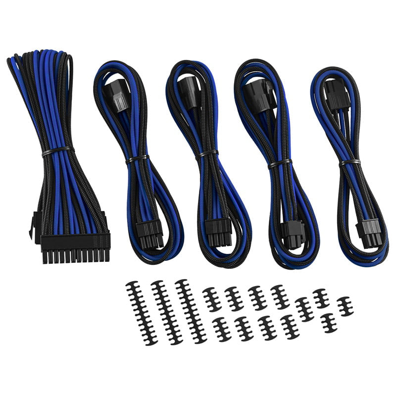 CableMod Classic ModMesh Cable Extension Kit - 8+6 Series - black/blue CableMod