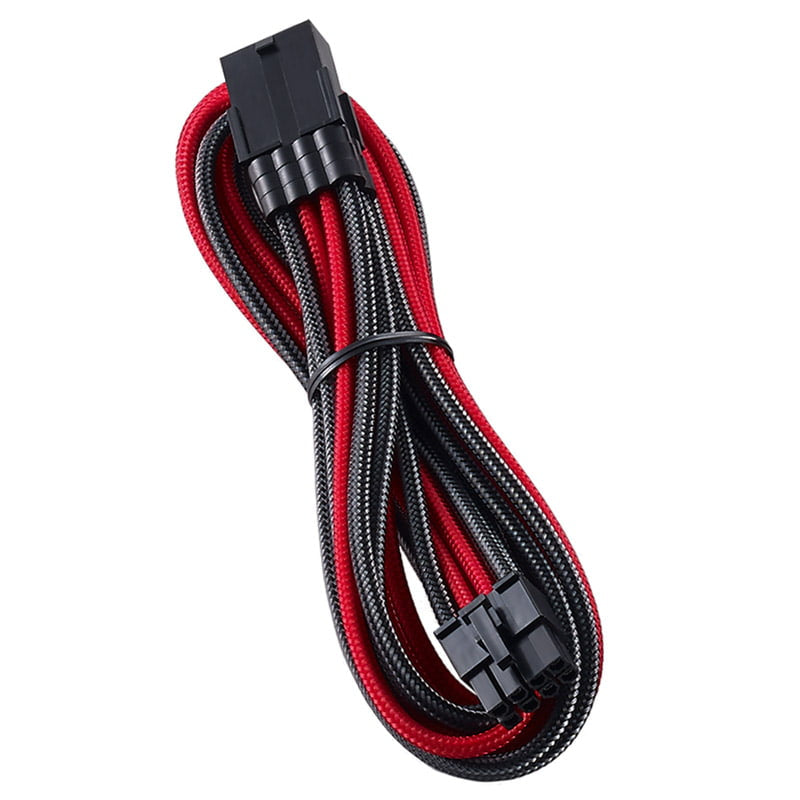 CableMod PRO ModMesh 8-Pin PCIe Extension - 45cm, carbon/red CableMod