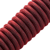 CableMod Pro Coiled Keyboard Cable USB A to USB Type C, Republic Red - 150cm CableMod