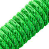 CableMod Pro Coiled Keyboard Cable USB A to USB Type C, Viper Green - 150cm CableMod