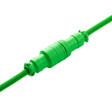 CableMod Pro Coiled Keyboard Cable USB A to USB Type C, Viper Green - 150cm CableMod