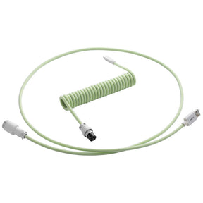 CableMod Pro Coiled Keyboard Cable USB A to USB Type C , Lime Sorbet - 150cm CableMod