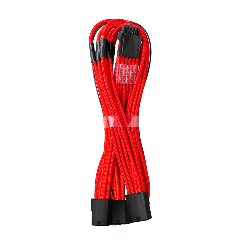 CableMod Pro ModMesh 12VHPWR to 3x PCI-e Cable - 45cm, red