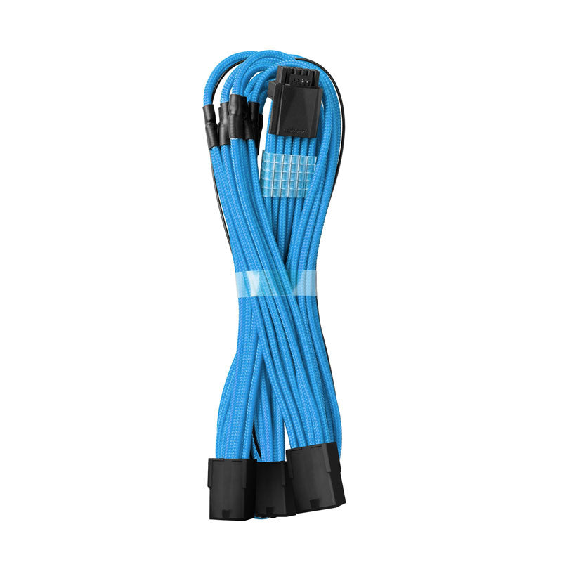 CableMod Pro ModMesh 12VHPWR to 3x PCI-e Cable - 45cm, light blue