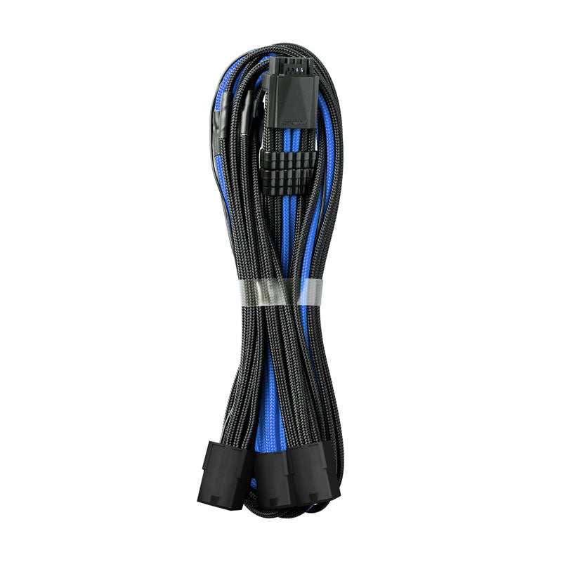 CableMod Pro ModMesh 12VHPWR to 3x PCI-e Cable - 45cm, black/blue