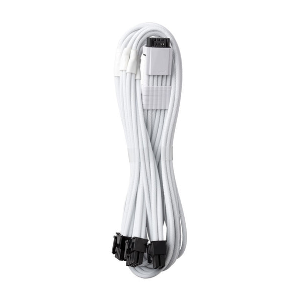 CableMod C-Series Pro ModMesh 12VHPWR to 3x PCI-e Kabel for Corsair - 60cm, white