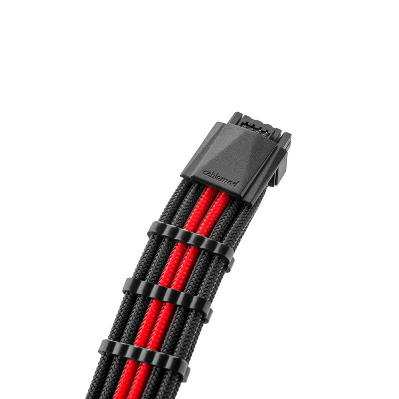 CableMod C-Series Pro ModMesh 12VHPWR to 3x PCI-e Kabel for Corsair - 60cm, black/red