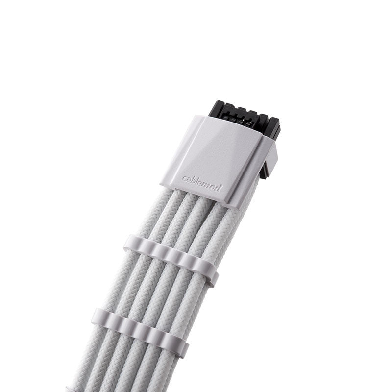 CableMod RT-Series Pro ModMesh 12VHPWR to 3x PCI-e Kabel for ASUS/Seasonic - 60cm, white