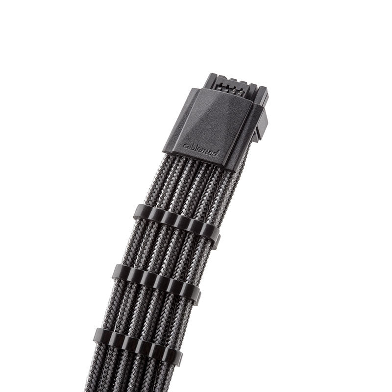 CableMod RT-Series Pro ModMesh 12VHPWR to 3x PCI-e Kabel for ASUS/Seasonic - 60cm, carbon