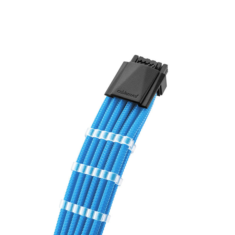CableMod RT-Series Pro ModMesh 12VHPWR to 3x PCI-e Kabel for ASUS/Seasonic - 60cm, light blue