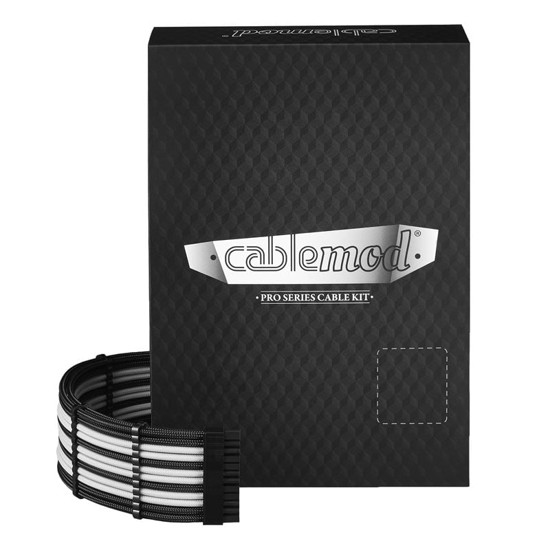 CableMod PRO ModMesh C-Series AXi, HXi RM Cable Kit - black/white CableMod