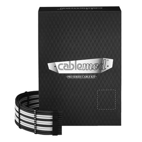 CableMod PRO ModMesh C-Series RMi RMx Cable Kit - black/white - Geekd Gamernes valg