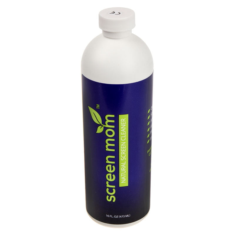 IT Dusters ScreenMom Screen cleaner - 475ml, based on natural plant ingredient, 40cm purple microfiber cloth included IT Dusters