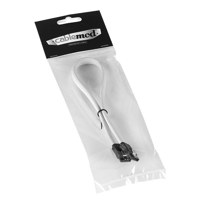 CableMod ModMesh SATA 3 Cable 30cm - white CableMod